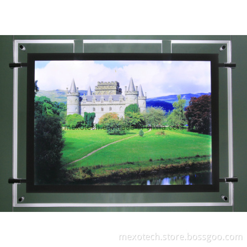 Crystal LED Light Box with Cutout-Design (CSH02-A3L-03)